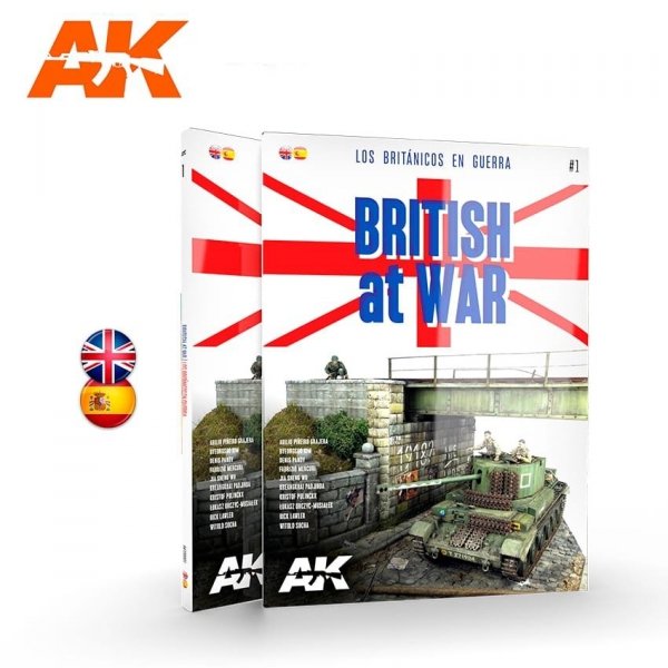 AK Interactive AK 130001 BRITISH AT WAR – LOS BRITÁNICOS EN GUERRA