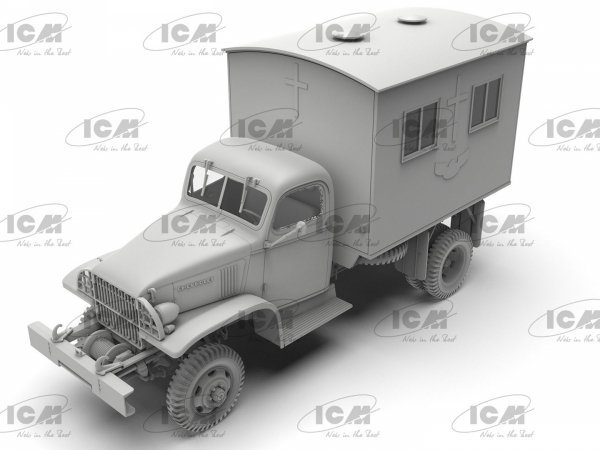 ICM 35586 WWII British Army Mobile Chapel 1/35