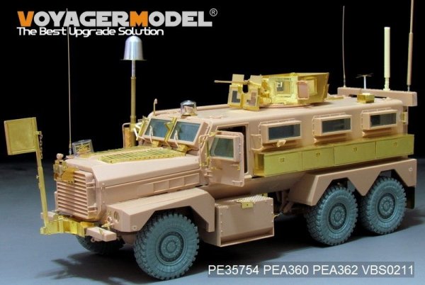 Voyager Model PEA360 Modern US COUGAR 6X6 MRAP Road Wheels Ver.A (6PCESS) 1/35