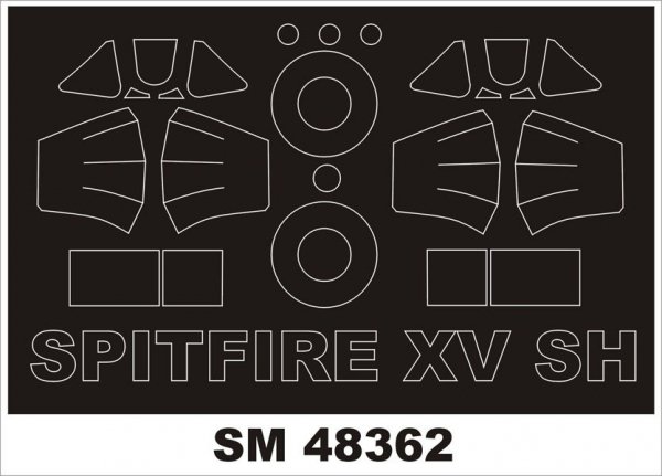 Montex SM48362 Spitfire MkXV SPECIAL HOBBY
