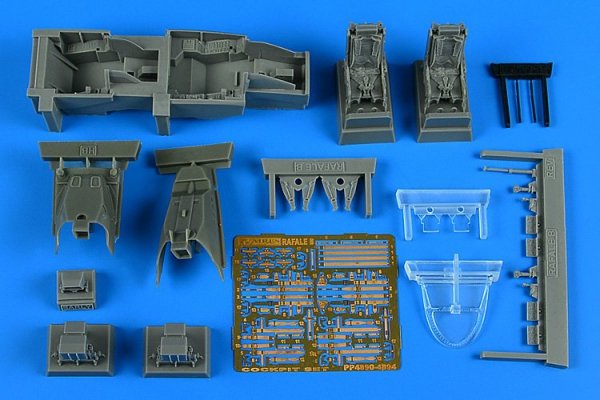 Aires 4890 Rafale B - early cocpkit set Hobby Boss 1/48