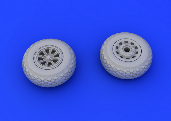 Eduard 672016 P-51 wheels 1/72 (TAMIYA)