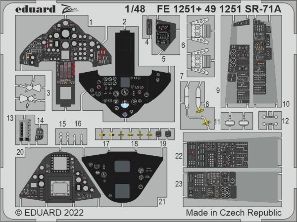 Eduard FE1251 SR-71A REVELL 1/48