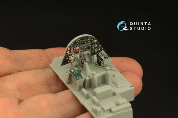 Quinta Studio QD48351 TBF-1C 3D-Printed &amp; coloured Interior on decal paper (Hobby Boss) 1/48