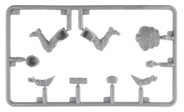 MiniArt 53022 GERMAN TANK RIDERS SET 1. RESIN HEADS 1/35