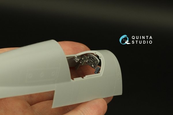 Quinta Studio QD32160 Do 335A-10 3D-Printed &amp; coloured Interior on decal paper (HK models) 1/32