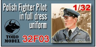 ToRo Model 32F03 Wrzesień 1939 - Pilot w Mundurze Wyjściowym / September 1939 - Polish Fighter Pilot in full dress uniform 1/32