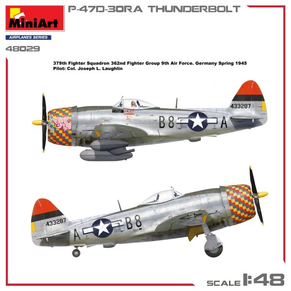 MiniArt 48029 P-47D-30RA THUNDERBOLT - Advanced Kit 1/48