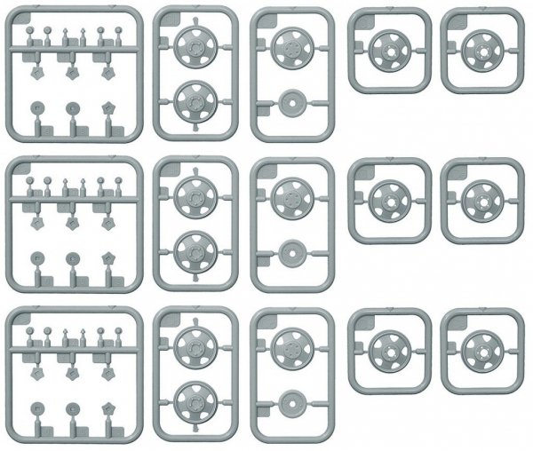 MiniArt 35112 Soviet GAZ-AAA Family wheels set 1:35