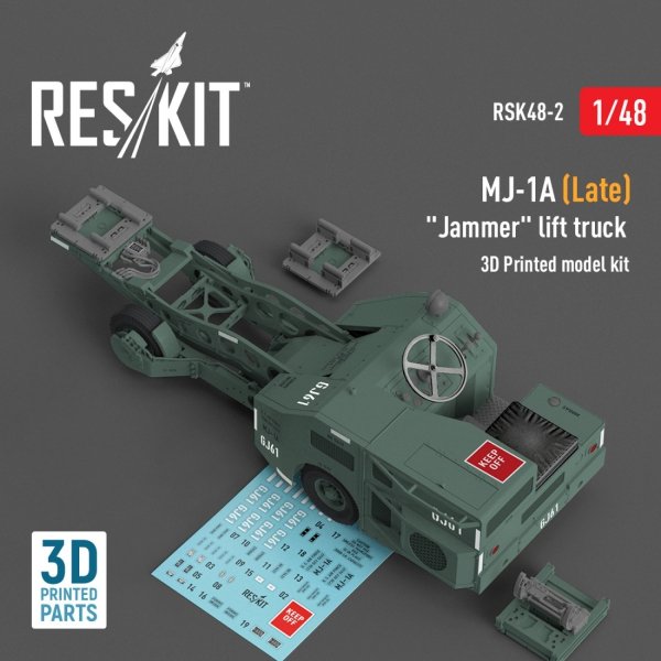 RESKIT RSK48-0002 MJ-1A (Late) "Jammer" lift truck  (3D Printed model kit) (1/48)