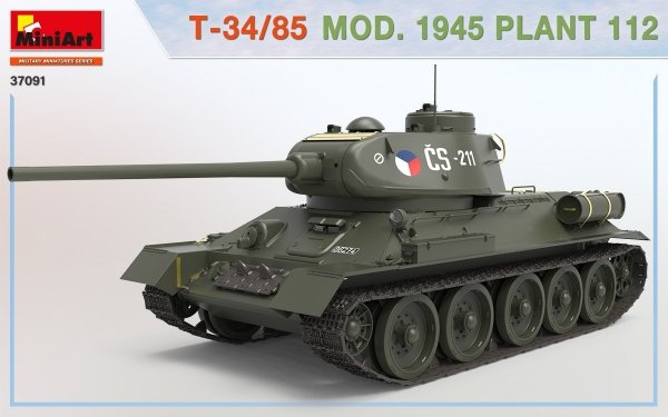 MiniArt 37091 T-34/85 Mod. 1945. Plant 112 1/35