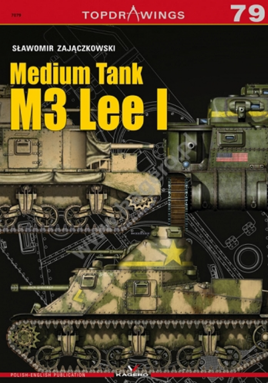 Kagero 7079 Medium Tank M3 Lee I EN/PL