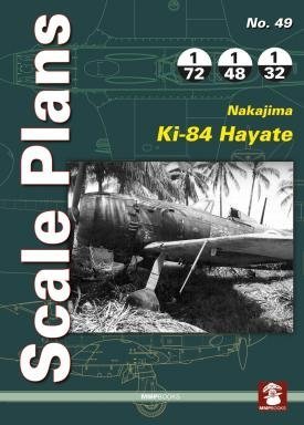 MMP Books 81975 Scale Plans No. 49: Nakajima Ki-84 Hayate EN