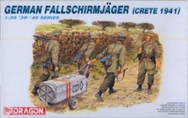 Dragon 6070 German Falschirmjaeger(Crete 1941) (1:35)