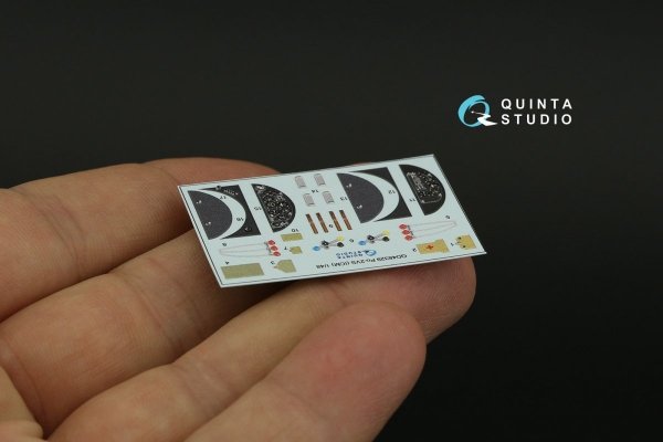 Quinta Studio QD48329 Po-2VS 3D-Printed &amp; coloured Interior on decal paper (ICM) 1/48