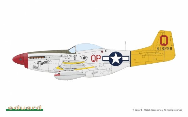 Eduard 70173 P-51D Mustang - The ProfiPACK Edition 1/72