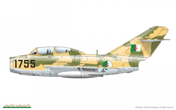 Eduard 7055 UTI MiG-15 1/72