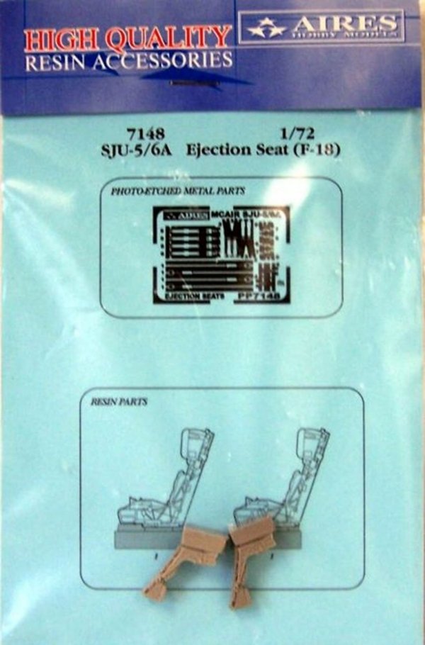 Aires 7148 SJU-5/6A ejection seats for F/A-18C 1/72 