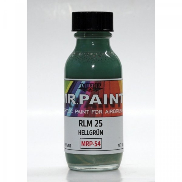 MR. Paint MRP-054 RLM 25 Hellgrun WWII German 30ml