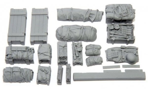 Das Werk A027 German Tank Stowage Set A 1/16