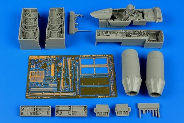 Aires 4635 F/A-18E Super Hornet detail set 1/48 Hasegawa