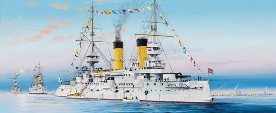 Trumpeter 05338 Russian Navy Tsesarevich Battleship 1904 (1:350)