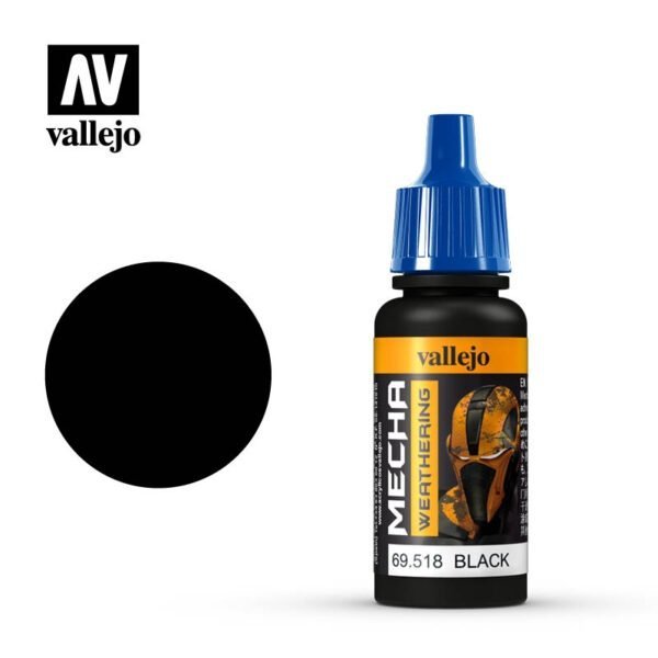 Vallejo 69518 Mecha Color - Black Wash 17ml