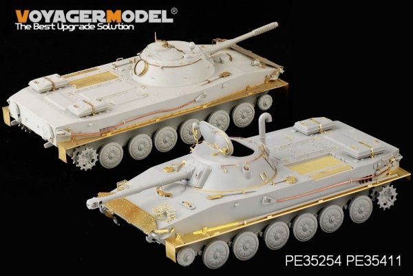 Voyager Model PE35411 WWII Russian PT-76B Amphibious Tank for Trumpeter 00381 1/35