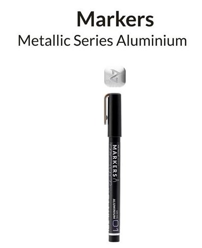 Gaahleri 45145 Metallic Series Marker Dark Iron
