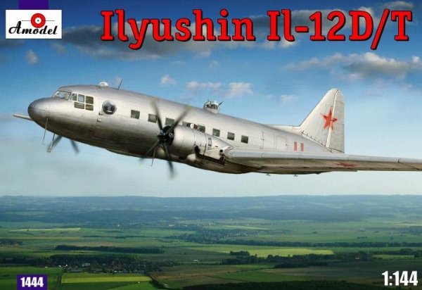 Amodel 01444 Ilyushin Il-12 D/T (1:144)