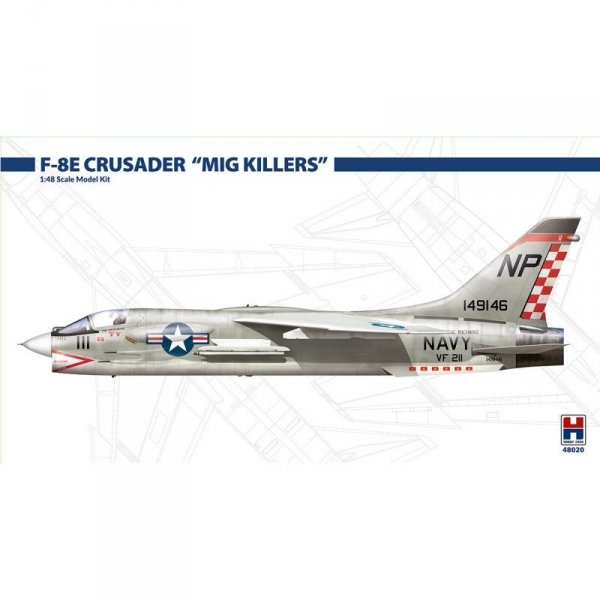 Hobby 2000 48020 F-8E Crusader &quot;MIG Killers&quot; 1/48