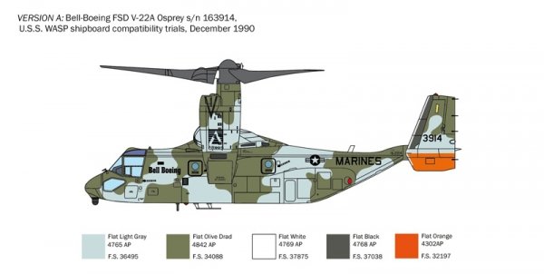 Italeri 1463 V-22A Osprey 1/72