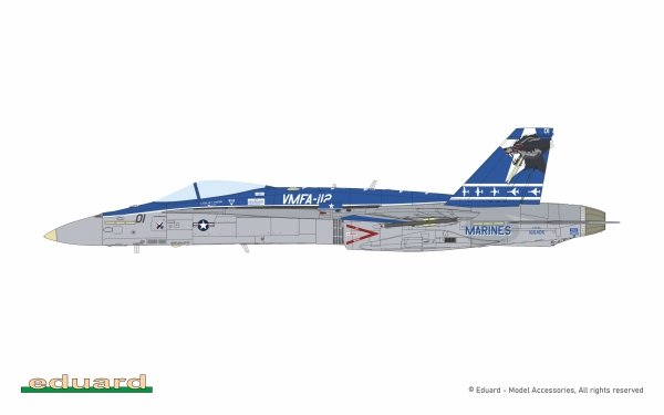Eduard 11195 Hornet Legacy F/A-18 C Hornet Limited Edition 1/48