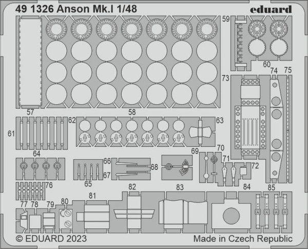 Eduard BIG49363 Anson Mk. I AIRFIX 1/48