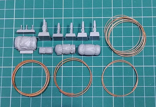 Eureka XXL ER-3567 Towing cable for M88A1 ARV (AFV Club) 1/35