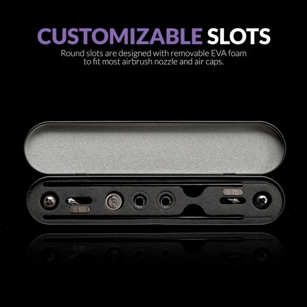 Gaahleri 40751 Airbrush Storage Box for Airbrush Parts