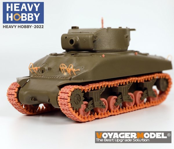 Heavy Hobby PT35063 WWII US Army Sherman VVSS Suspension Tracks WE210 1/35