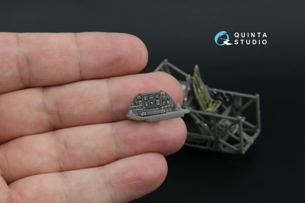 Quinta Studio QDS-48582 Westland Lysander Mk.I 3D-Printed &amp; coloured Interior on decal paper (Airfix) (small version) 1/48