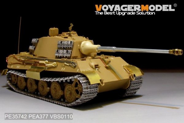 Voyager Model PE35742 WWII German King Tiger (Hensehel Turret) （For TAMIYA） 1/35