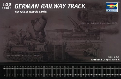 Trumpeter 00213 German Railway Track Set (1:35)