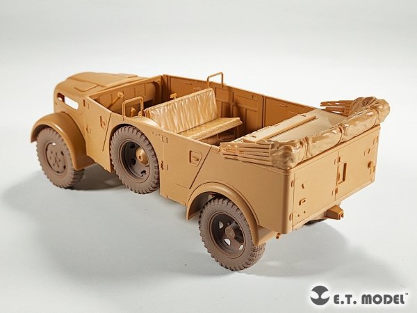 E.T. Model P35-137 WWII German Steyr Type1500A/1500A-1 Sagged wheels For TAMIYA Kit 1/35