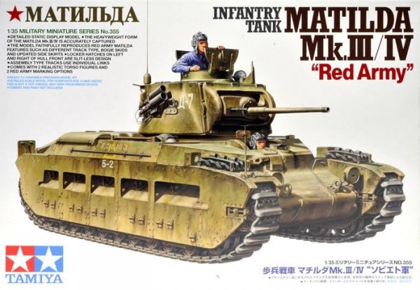 Tamiya 35355 Matilda Mk.III/IV Red Army 1/35