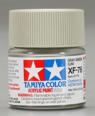 Tamiya XF76 Gray Green (IJN) (81776) Acrylic paint 10ml