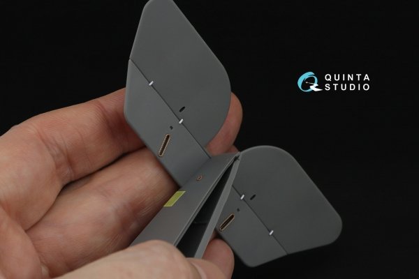 Quinta Studio QD32182 Nieuport XI 3D-Printed &amp; coloured Interior on decal paper (CSM) 1/32