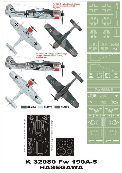 Montex K32080 Fw 190A-5 1/32