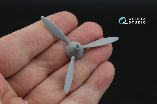 Quinta Studio QT48142 Yak-7B/Yak-9D Ratchet and early Exhaust (Zvezda) 1/48