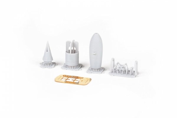 Eduard 6481080 P-40 500lb GP British bomb PRINT EDUARD 1/48