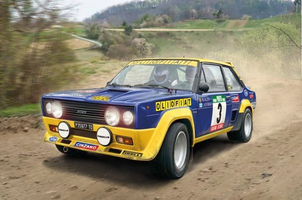 Italeri 3667 FIAT 131 Abarth Rally OLIO FIAT 1/24