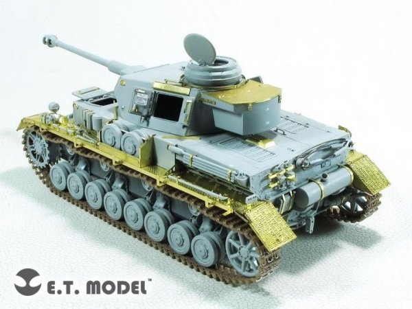 E.T. Model E35-289 WWII German Pz.Kpfw.IV Ausf.H Basic (Mid version) For DRAGON 1/35 