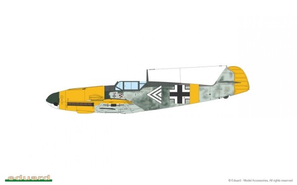 Eduard 70154 Bf 109F-2 ProfiPACK 1/72